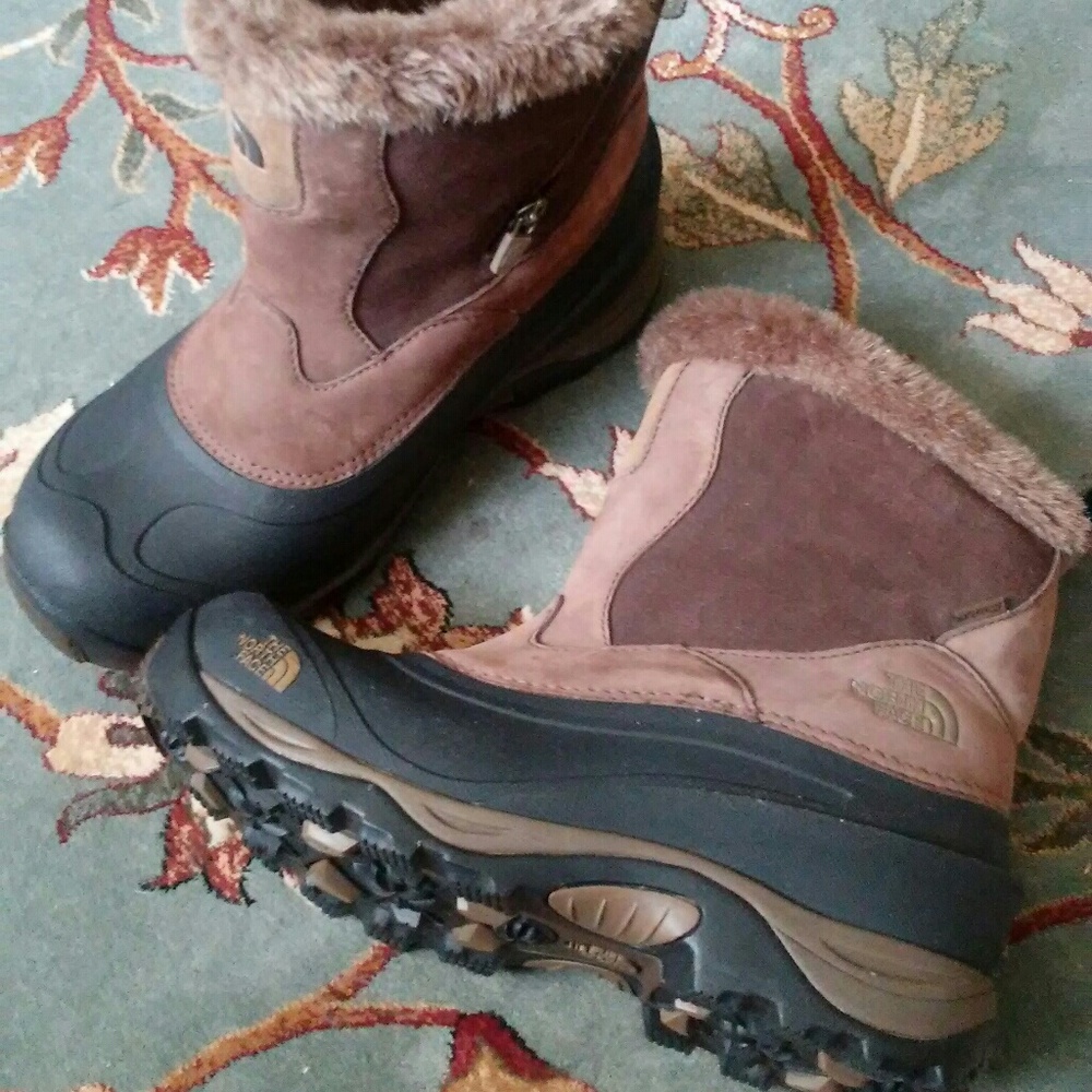 Thr North Face Winter Boots Size 8.5